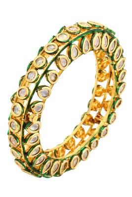 Gold Kundan Bracelets 1