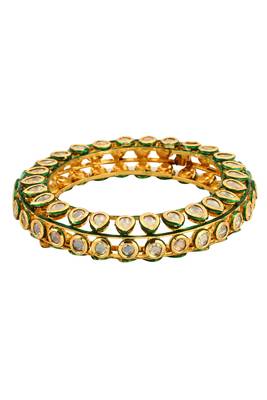 Gold Kundan Bracelets 2