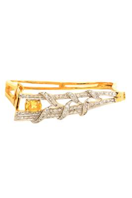 Yellow American Diamonds Bracelets 2