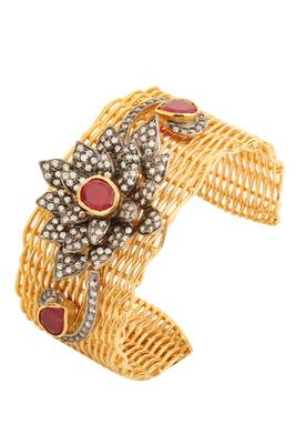 Red American Diamonds Bracelets 1