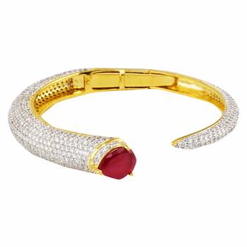 Red Cubic Zirconia Bracelets 2