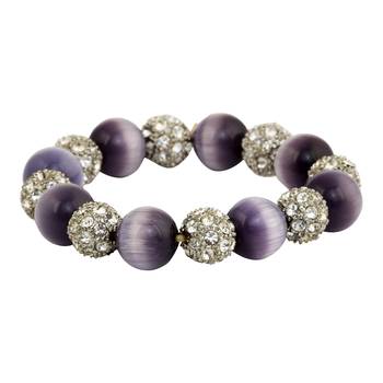Purple Cubic Zirconia Bracelets 2