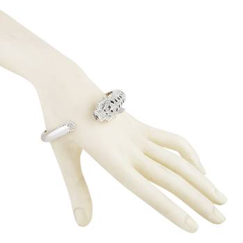 Silver Cubic Zirconia Bracelets 4