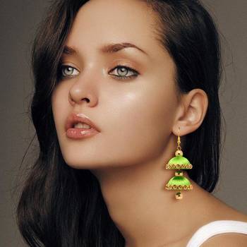 Green Jhumkas 2