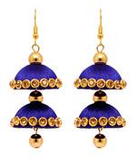 Blue Jhumkas