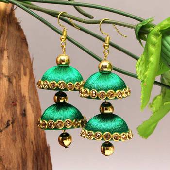 Green Jhumkas 4
