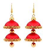 Red Jhumkas