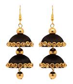 Black Jhumkas