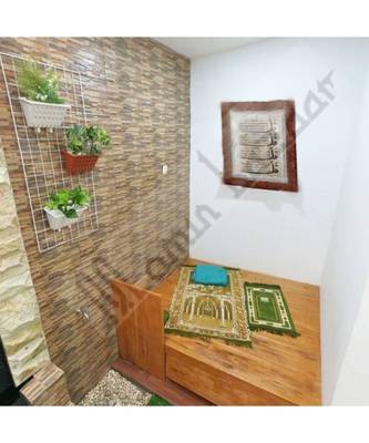 Gaot Skin Calligraphy Frame Islamic Tugra 4 Quls Islamic Wall Frame 17.5Inch * 13.5 Inch 4