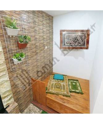 Gaot Skin Calligraphy Frame Islamic Tugra Ayat Al Kursi Islamic Wall Frame 17.5Inch * 13.5 Inch 1