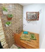 Gaot Skin Calligraphy Frame Islamic Tugra Ayat Al Kursi Islamic Wall Frame 17.5Inch * 13.5 Inch