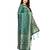 Turquoise Poly Silk Banarasi Womens Dupatta