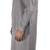 Grey plain cotton poly pathani-suits