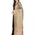 Beige Poly Silk Banarasi Womens Dupatta
