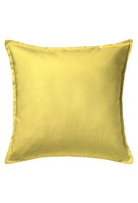 HOUZZCODE Yellow Set of 2 Geometrical Square Cushion Covers 3