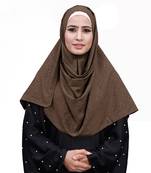 Embossed Chiffon Square Scarf Hijab For Women