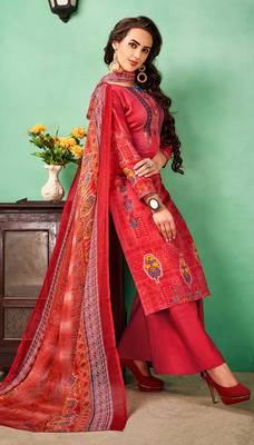 Multicolor embroidered cotton salwar 2