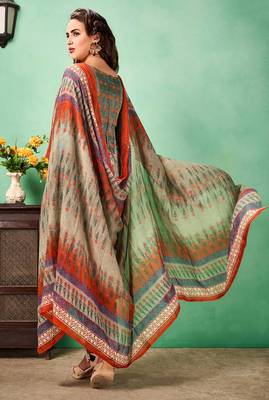 Multicolor embroidered cotton salwar 2