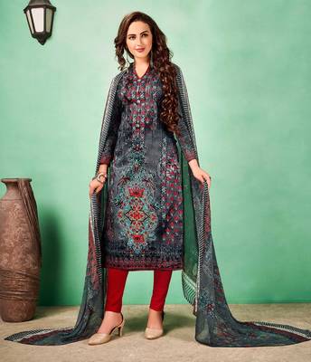 Multicolor embroidered cotton salwar 2