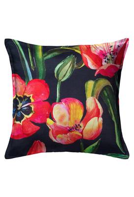 HOUZZCODE  Set of 2 Floral Square Cushion Covers 2
