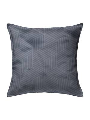 HOUZZCODE Grey & Green Set of Single Floral Square Cushion Covers 4