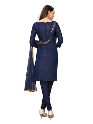 Navy-Blue Gotta Patti Cotton Salwar 4