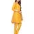 Yellow Gotta Patti Cotton Salwar