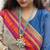 Blue Gold Tone Kundan Necklace