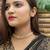 Gold Tone Kundan Inspired Pearl Necklace