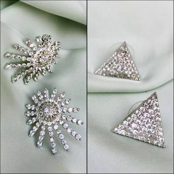 Silver earrings 1
