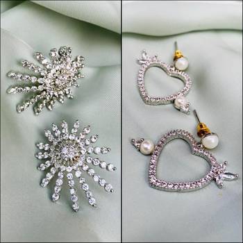 Silver earrings 1