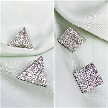 Silver earrings 1