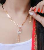 Multicolor diamond mangalsutra