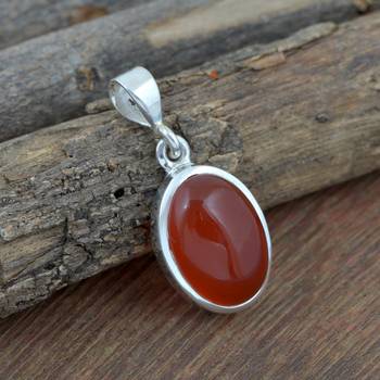 Orange Carnelian Pendants 4