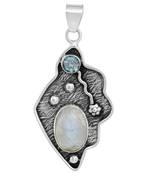 Multicolor Moonstone Pendants