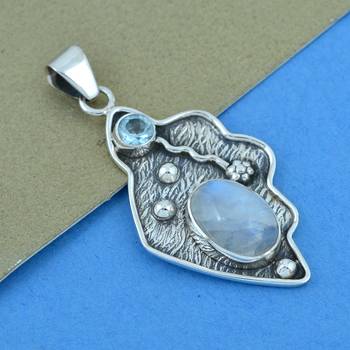 Multicolor Moonstone Pendants 2