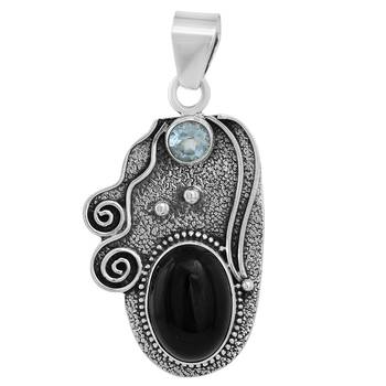 Multicolor Onyx Pendants 1