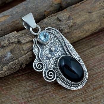 Multicolor Onyx Pendants 2