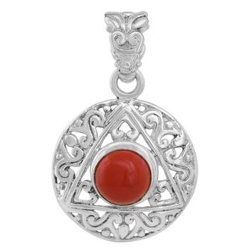 Red Coral Pendants 1