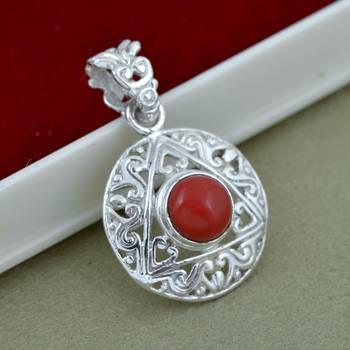 Red Coral Pendants 2