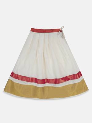 Pink South Indian Pattu Pavadai Sets For Girls 3