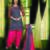 Grey embroidered cotton semi stitched patiala salwar suit