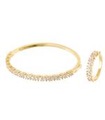Golden Beautiful Diamond Bracelet Ring Combo Special Gift For Valentine