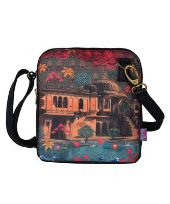 Fort in a Lake Crossbody Bag For Women And Girls 2