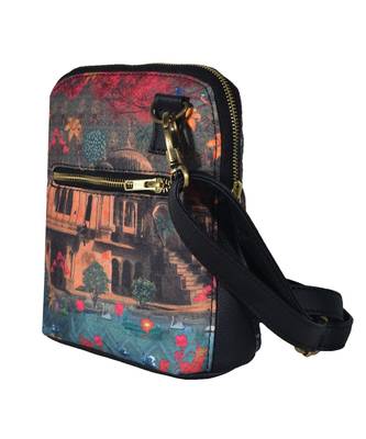 Fort in a Lake Crossbody Bag For Women And Girls 3