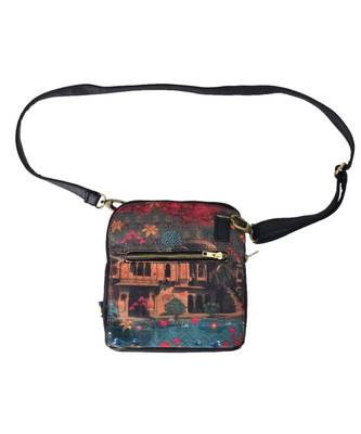Fort in a Lake Crossbody Bag For Women And Girls 5