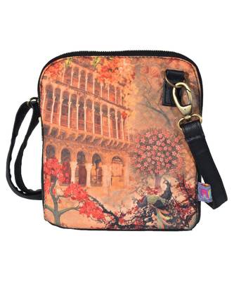 Fort and Floral Crossbody Bag For Women And Girls 2