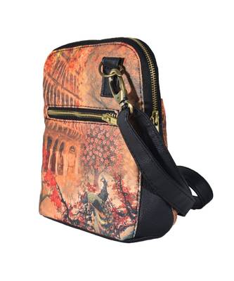 Fort and Floral Crossbody Bag For Women And Girls 3