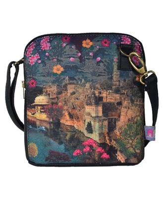Beautiful Historical Structure Crossbody Bag For Women And Girls 2