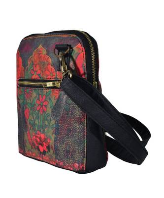 Colour Splash Flower Crossbody Bag For Women And Girls 3